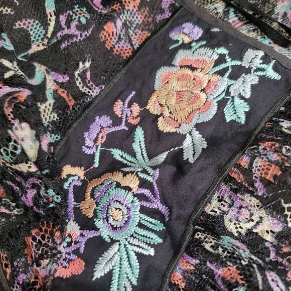 Free People Cherry Blossom Mini Dress Size 0 - Picture 10 of 12
